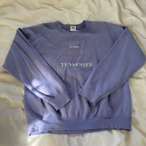 Gildan Purple Crewneck Sweater